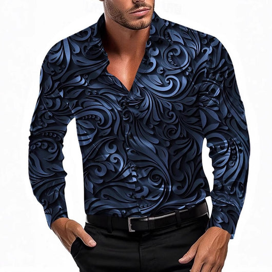 Camisa Hawaiana Vintage Estampada para Hombre - Cómoda y Fresca para el Verano - Image 12