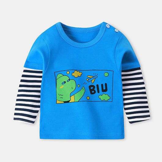 Camiseta de Manga Larga para Niños - Primavera y Otoño - Image 3