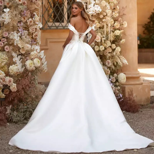 Vestido de Novia Sirena con Cola Desmontable - Image 10