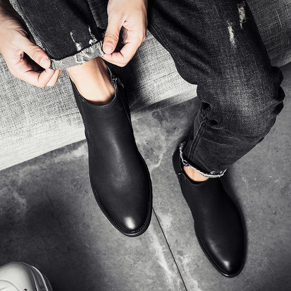 Botas de Trabajo Vintage Británicas para Hombre