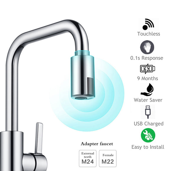Grifo Monomando con Sensor Infrarrojo de Temperatura Inteligente