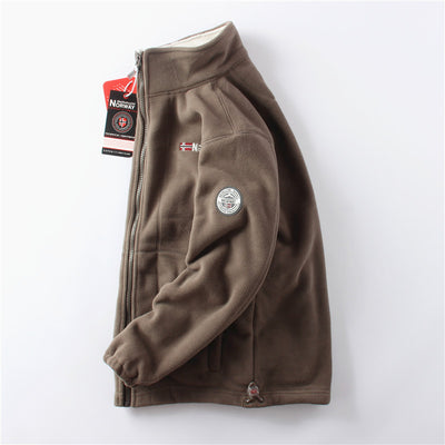 Chaqueta Polar Térmica Hombre Doble Cara Acolchada - Image 16