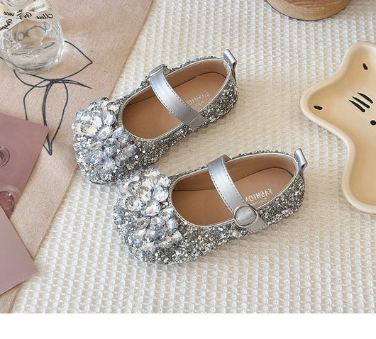 Zapatos de Rendimiento para Niñas con Diamante de Luz en Cristal - Image 15
