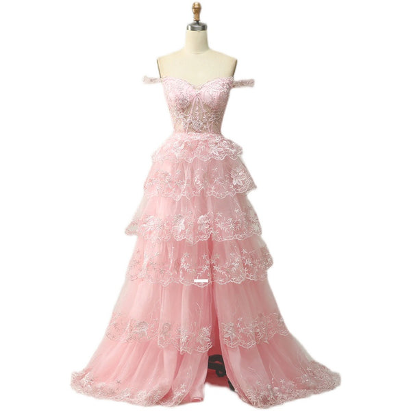 Vestido Elegante con Bordado de Loto - Image 5
