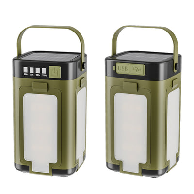 Lámpara Solar Camping Plegable de Cuatro Hojas - Image 5