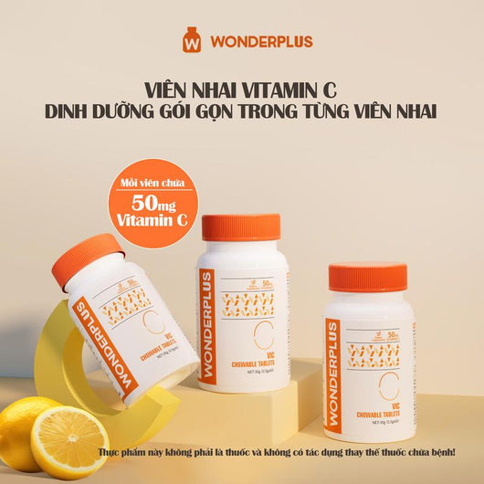 Tabletas Masticables de Vitamina C 60 Piezas x 50mg - Image 3