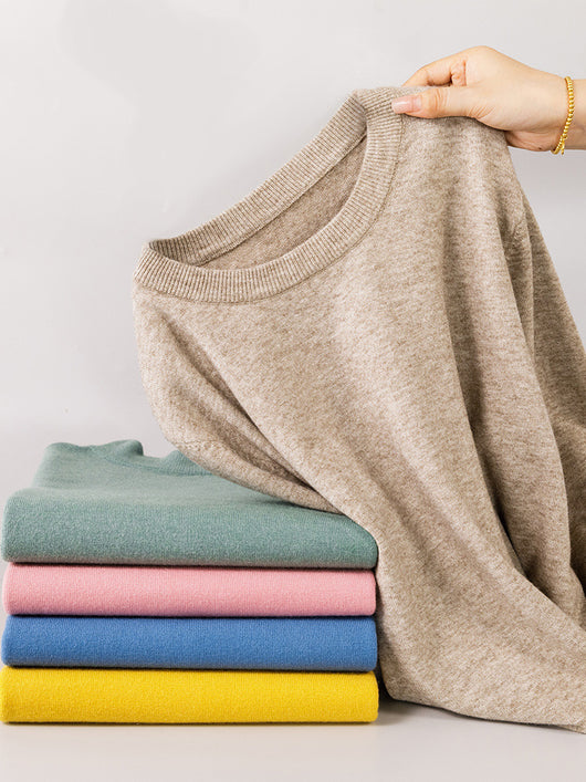 Suéter Holgado Oversized Cuello Redondo para Hombre - Image 2