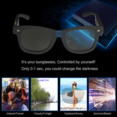 Gafas de Sol Inteligentes con Oscurecimiento Automático LCD - Image 4