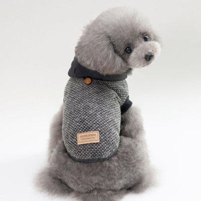 Abrigo para Perro con Capucha y Diseño de Copos de Nieve - Image 9