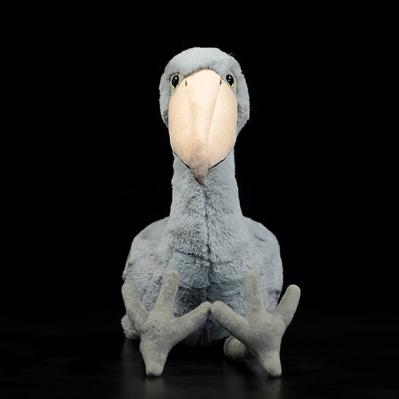 Muñeco de Cigüeña Cabeza de Ballena - Peluche Adorable Realista