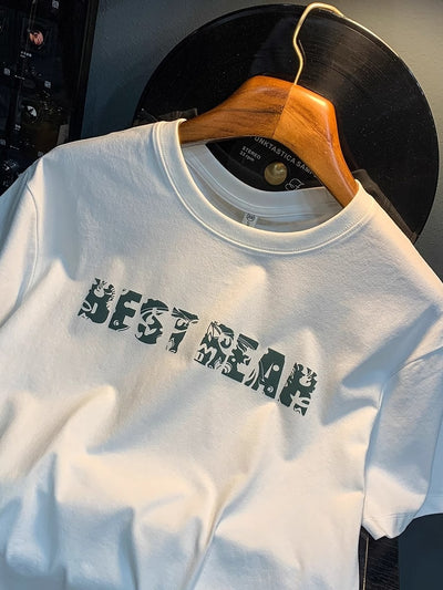 Camiseta Manga Corta con Letras para Hombre - Estilo Urban - Image 17