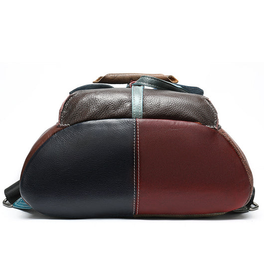 Mochila de Cuero Genuino para Mujer - Primera Capa - Image 2