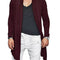 Cardigan de Cuello Alto con Mangas Largas