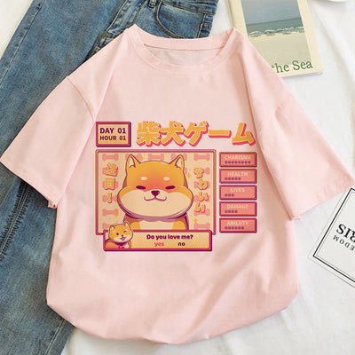 Playera para Mujer con Patrón Kawaii de Gatos - Image 7