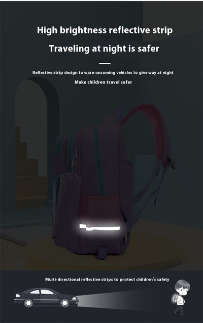 Mochila Escolar con Ruedas y Carrito Portátil Desmontable - Image 17