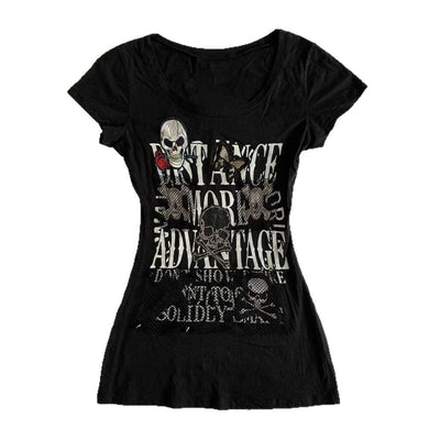 Camiseta Retro Cuello Redondo Slim Fit Reductora - Image 5