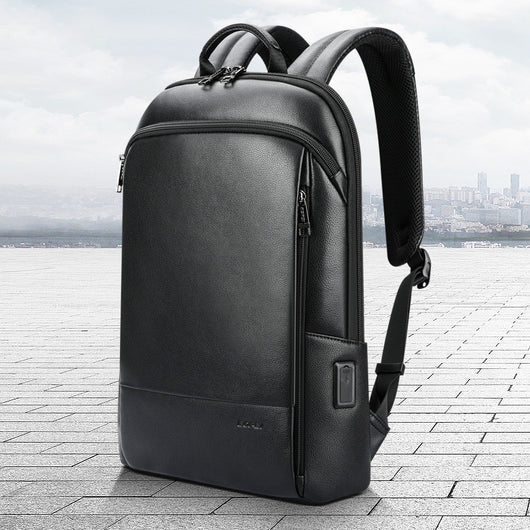 Mochila de Cuero Genuino Premium para Hombre