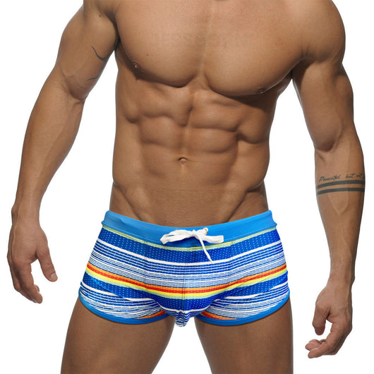 Bañador Hombre Talle Grande con Abertura Lateral y Bolsillo Profundo - Image 2