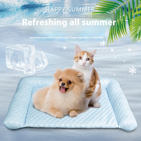 Colchoneta Refrescante para Mascotas - Cama Fresca de Verano