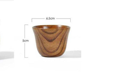 Taza de Madera Natural Artesanal - Vaso Rustico de Pícea para Bebidas - Image 6