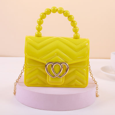 Bolso Mini Bandolera de Perlas y Cadena Jelly - Image 2