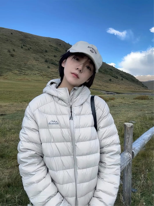 Chaqueta Deportiva de Algodón con Capucha y Patrón Cuadros Horizontales - Image 19