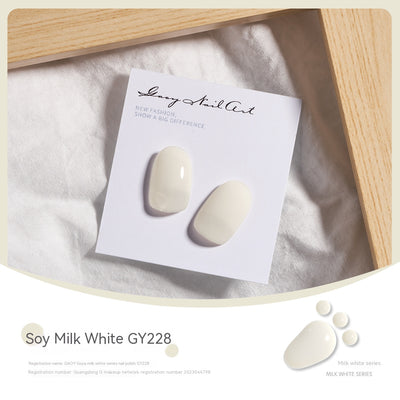 Esmalte UV Yogurt Rice White - Blanco Lechoso de Larga Duración - Image 5