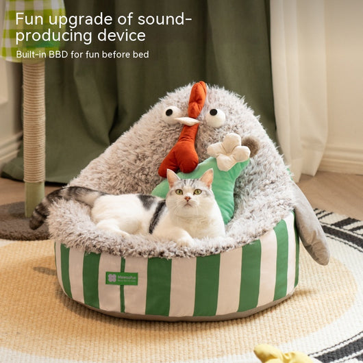 Cama Acogedora para Mascotas - Sofá Nido Cálido para Perros y Gatos - Image 3