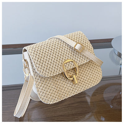Bolsa Bandolera de Paja Lock con Cierre de Seguridad - Image 6