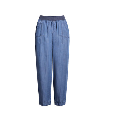 Pantalones Harem de Tencel Drapeado - Image 2