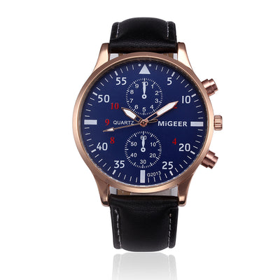 Reloj Retro Hombre Correa Cuero PU Diseño Casual Analógico Cuarzo - Image 16