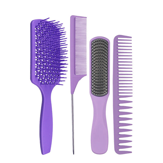 Peine de Masaje con Cojín de Aire para Cabello Liso y Sedoso