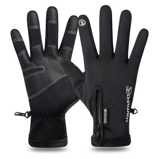 Guantes de Invierno Táctiles Antideslizantes Unisex Impermeables y Cortavientos para Ciclismo y Deportes - Image 8