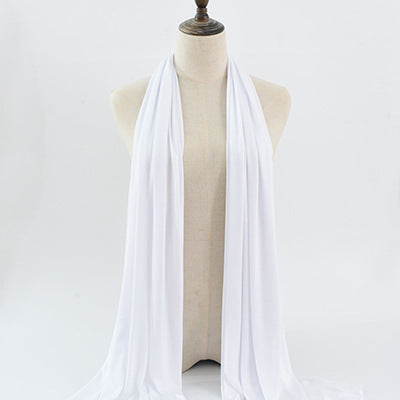 Pañuelo Rectangular de Rayón y Modal Mercerizado para Mujer - Image 7