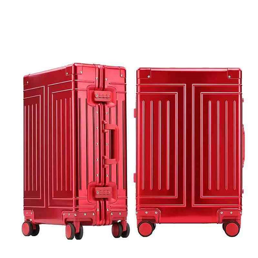 Maleta de Viaje Premium en Aluminio y Magnesio con Ruedas Giratorias Universales