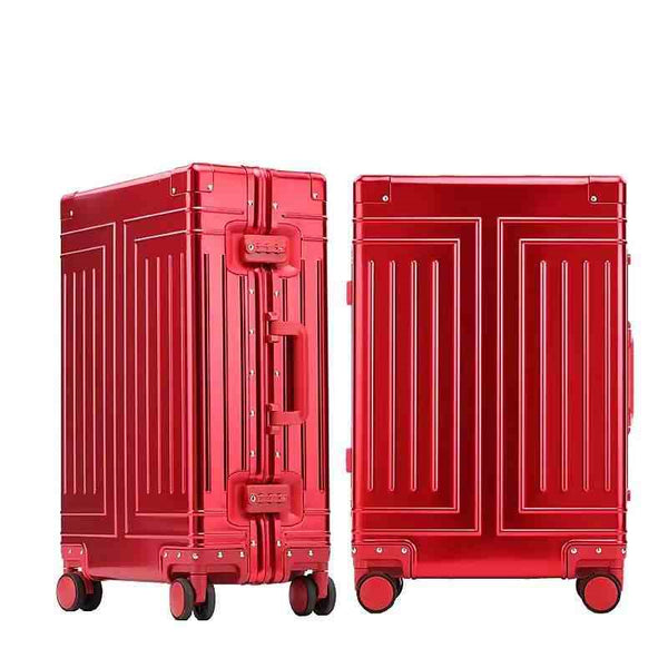 Maleta de Viaje Premium en Aluminio y Magnesio con Ruedas Giratorias Universales