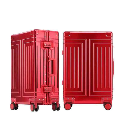 Maleta de Viaje Premium en Aluminio y Magnesio con Ruedas Giratorias Universales
