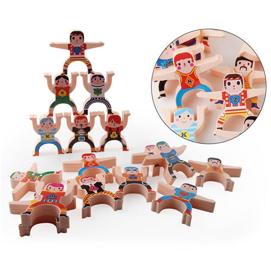 Bloques Apilables Hércules: Juego Interactivo Padre-Hijo de Equilibrio y Construcción - Image 4