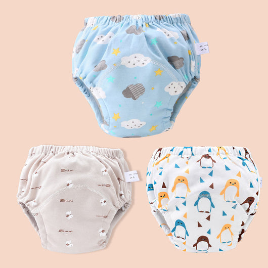 Barrera Absorbente de Algodón Reutilizable Impermeable para Bebés - Image 43