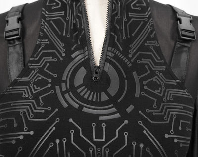 Remera Estampada Cuello Alto Manga Larga Súper Corta - Image 16
