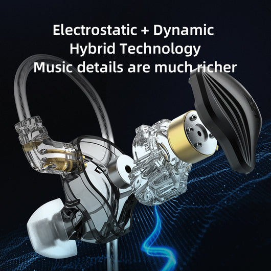 Auriculares In-Ear HIFI con Bobina Móvil Magnética Dual para Teléfono - Image 10