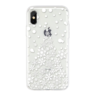 Funda para teléfono con diseño navideño de reno y copo de nieve - Image 6