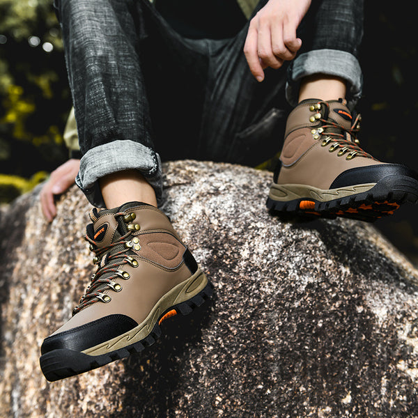 Botas de Senderismo para Hombre - Zapatos Deportivos de Invierno para Montaña