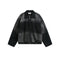 Chaqueta Denim Vintage Desgastada Estilo Retro Americano