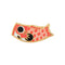 Japanese cute cartoon badge Rojo