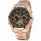 Reloj Mecánico Automático Tourbillon Acero Inoxidable Fondo Transparente Sumergible