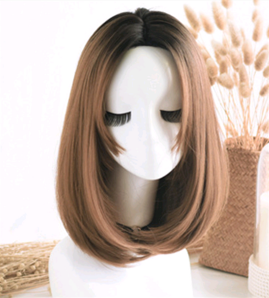 Peluca Larga Liso Realista - Cabello Sintético de Moda - Image 13