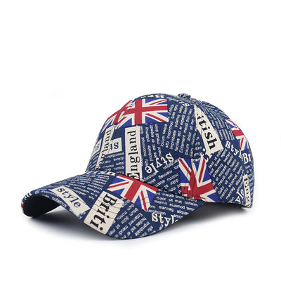 Gorra de Béisbol Estilo Británico con Letras del Alfabeto - Image 8