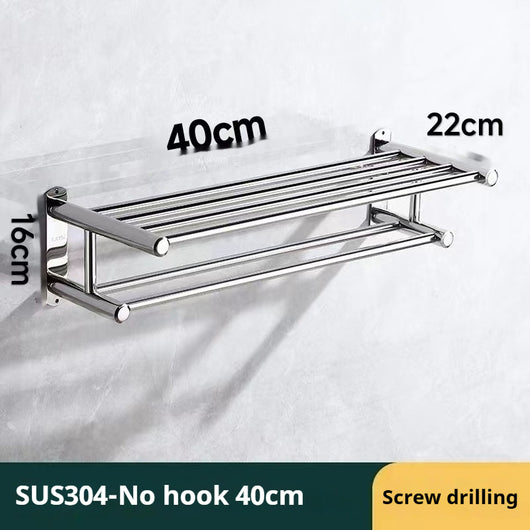Toallero de Acero Inoxidable 304 Portátil para Baño - Image 11