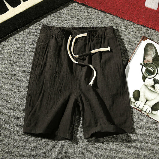 Pantalones Cortos de Playa Holgados Casuales para Hombre Talla Grande - Image 4